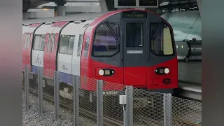 Jubilee line 1996 Tube stock, Acceleration Extraveganza+Angry Motor sounds 😡‼️