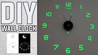 DIY Wall Clock Assembly And Installation | Step By Step