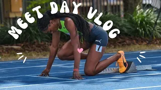 MEET VLOG: Pepsi Relays| 400m seasonopener| GRWM| Makeup tutorial|Charokee Young #sports #track#grwm