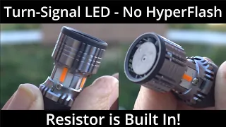 Auxito Turn-Signal LED - NO Resistors Required to Prevent Hyper Flash