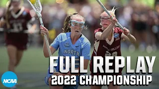 UNC vs. Boston College: 2022 NCAA women's lacrosse championship | FULL REPLAY