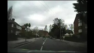 UK police vehicles deliberately ram moped thieves