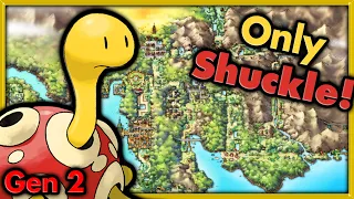 Can I Beat Pokemon Gold with ONLY Shuckle? 🔴 Pokemon Challenges ► NO ITEMS IN BATTLE