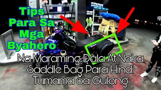 Tips Para Sa mga Byahero at may Saddle Bag