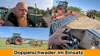 FarmVLOG#813 - Wir vergleichen die Striegel / Claas Liner 2600 im Einsatz / EHR Probleme am Fendt