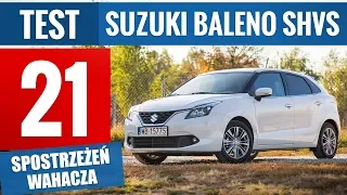 Suzuki Baleno SHVS 1.2 DualJet 90 KM Elegance (2018) - TEST PL