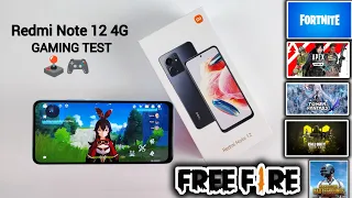 Redmi Note 12 4G Gaming Test