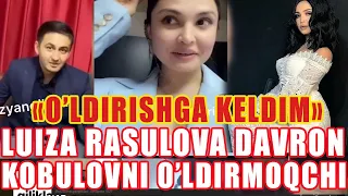 LUIZA RASULOVA DAVRON KABULOVNI O'LDIRMOQCHI!! MILLION KONSERTI 2021