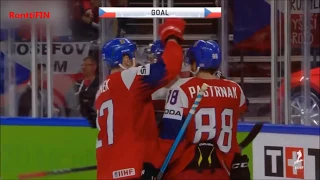 Game highlights: Russia - Czech republic 3-4 goals IIHF 2018 Venäjä - Tsekki | RonttiFIN-Sports