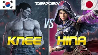 Tekken 8 ▰ KNEE (Dragunov) Vs HINA (Zafina) ▰ Ranked Matches