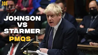 PMQs: Boris Johnson savaged after ridiculous party apology