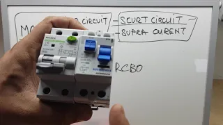 RCCB,RCBO si MCB.DIferente si ceva explicatii.