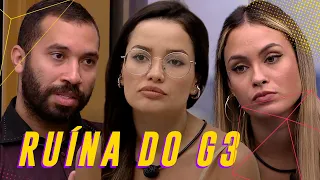 O FIM DO G3! JULIETTE, GILBERTO, SARAH E O DESMANCHE DA UNIÃO DO TRIO! 😭 | BIG BROTHER BRASIL 21