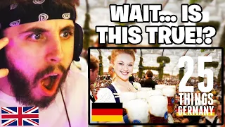 Brit Reacts to 25 Things You Didn't Know About Germany