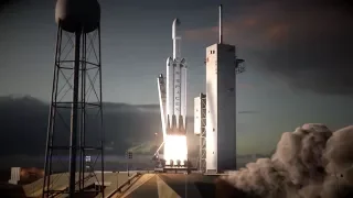 SpaceX Falcon Heavy Tribute - Life On Mars by David Bowie