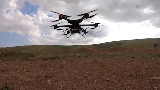 Heavy Lift Drone, xFold DragonH300 x12, 300lb payload
