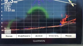 Garmin Panoptix LVS32 GLS10 Echomap+ Игра приманкой на зимней рыбалке