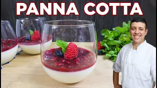 Classic Panna Cotta Recipe | One of the Easiest Italian Desserts by Lounging with Lenny