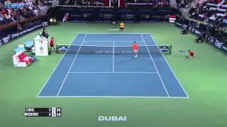 ATP Dubai Duty Free Championships Semi Finals - Federer v Coric & Djokovic v Berdych