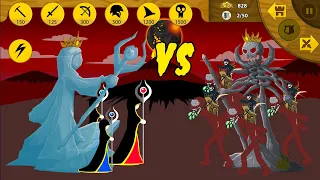 UNLOCKED GLACIAL MERIC STATUE DESTROY THE KING KAI STATUE | STICK WAR LEGACY | STICK MASTER