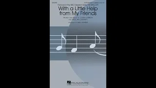 With a Little Help from My Friends (SATB divisi Choir, a cappella) - Arranged by Deke Sharon