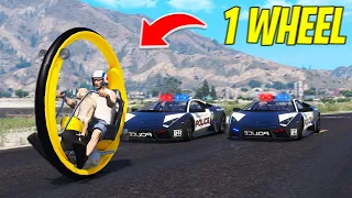 Eddy Robs Banks in 1 WHEEL BIKE 😂 | GTA 5 RP RiversideRP