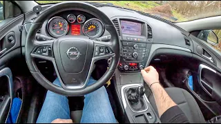 2010 Opel Insignia [1.6 Turbo ECOTEC 180HP] |0-100| POV Test Drive #1544 Joe Black