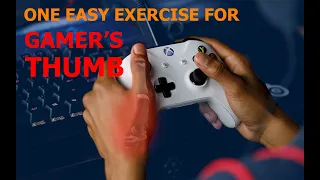 ONE Exercise to FIX Gamer's Thumb Mommy's Thumb