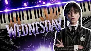 Wednesday Addams - Paint it Black / Piano Cover & Tutorial ⭐️ Free Sheet Music !!