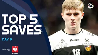 Top 5 Saves | Day 9 | Men's EHF EURO 2022