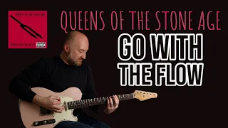 How to Play "Go With The Flow" by Queens Of The Stone Age | Guitar Lesson