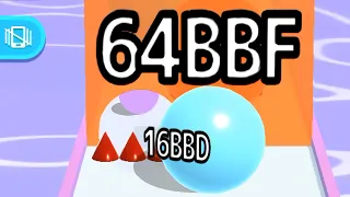 BALL RUN 2048 — INFINITY ∞ Fly To 4096 BBF vs 2048 aD (BBF-LLION, Gameplay)