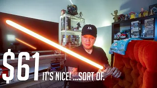 Hocet Lightsaber - $61 Neopixel on Amazon