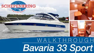 Bavaria 33 sport for sale | Yacht Walkthrough | @ Schepenkring Lelystad | 4K