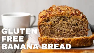 Best Gluten Free Banana Bread Recipe - Easy & Moist, Dairy Free too!