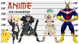TOP Anime Size Comparison! The Biggest Characters TOP Anime!