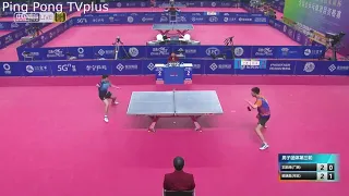 Highlights MATCH   Liang Jingkun     vs Wang Kaibo       2021 Chinese National Games TEAMS  Qual