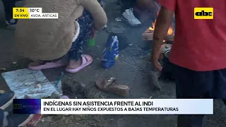 Indígenas abandonados y sin asistencia frente al Indi