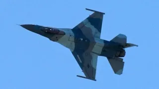 2021 Arctic Lightning Airshow - PACAF F-16C Fighting Falcon Demonstration