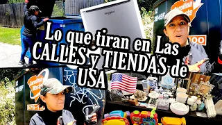 Lo Que TIRAN en Las CALLES  Y TIENDAS de USA 🇺🇸🤯 《Chulada de COSAS 》 REFRIGERADOR Whirlpool 🚦Work 🤯