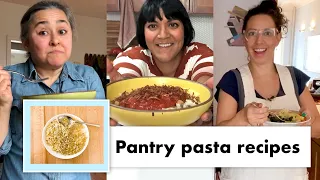 Pro Chefs Make 13 Kinds of Pantry Pasta | Test Kitchen Talks @ Home | Bon Appétit