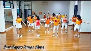 Toca Toca Line Dance||Demo by Tayuka Karamoy & Puri Bugar Dance Class