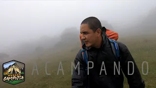 ACAMPADA 🏕️ DIFÍCIL 😰 en un lugar DESCONOCIDO | Niebla Densa