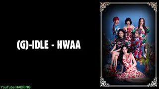 (G)-IDLE - HWAA(rus. lyrics karaoke)