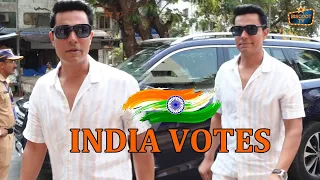 Randeep Hooda Comletes His Duty Of Casting The Vote