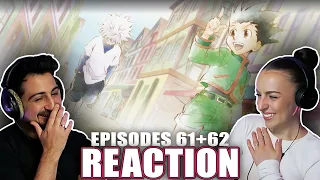 Best friends 🥹 Hunter x Hunter Episodes 61-62 REACTION!