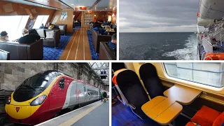 Belfast to London by ferry & train for £56