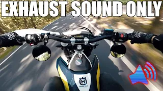 Husqvarna 701 | RAW Akrapovic Sound | NO dB KILLER | oom