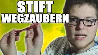 STIFT WEGZAUBERN TRICK FÜR ANFÄNGER mit Erklärung