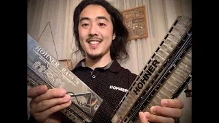 The Lowest Harmonica in the World?!  Custom Hohner Contrabass Harmonica by Boaz Kim.